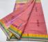 PL Salem Sarees Hand Block Printed Saree